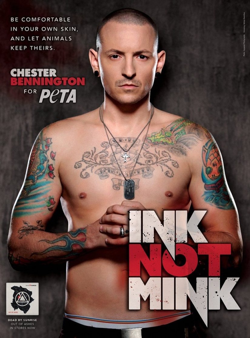 Celebrities who Stripped Off to Participate in PETA's Anti-Mech Campaign