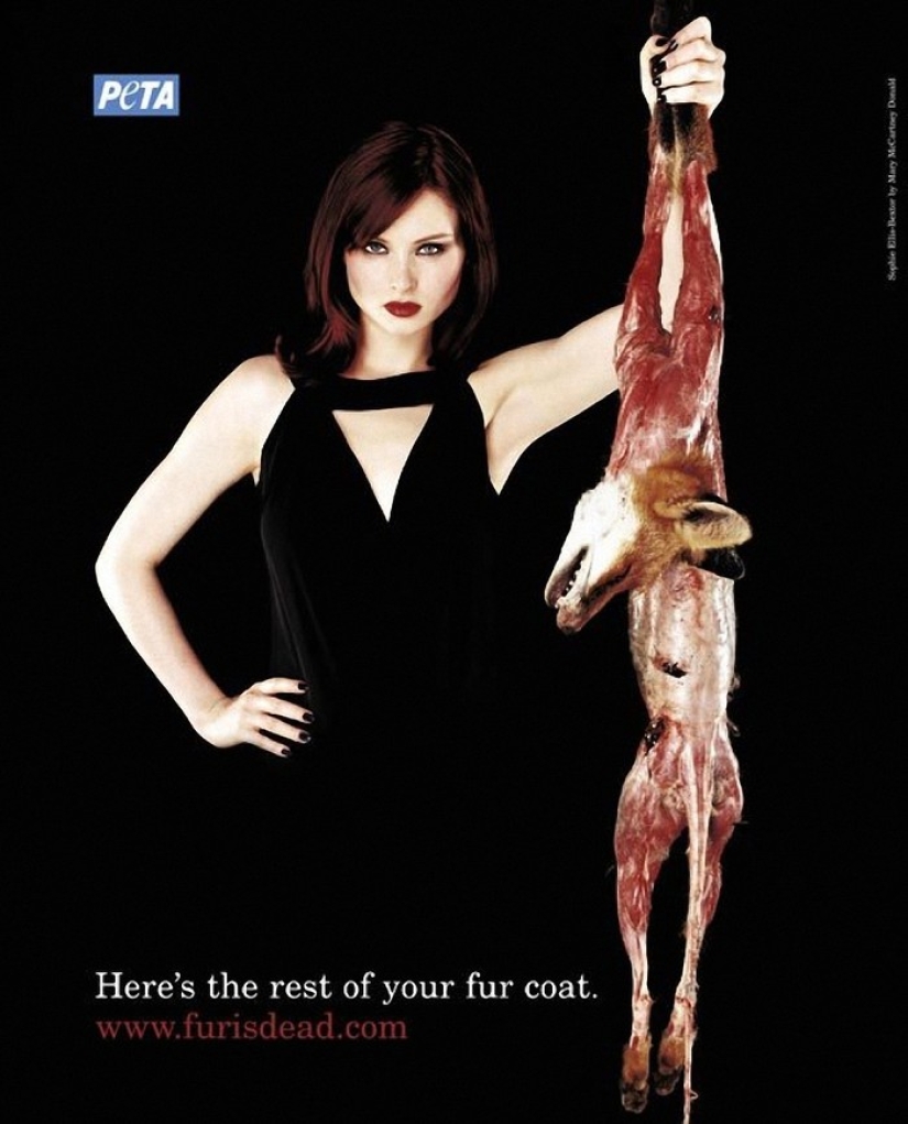 Celebrities who Stripped Off to Participate in PETA's Anti-Mech Campaign