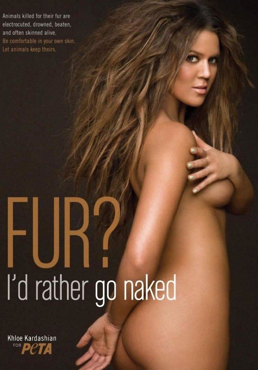 Celebrities who Stripped Off to Participate in PETA's Anti-Mech Campaign