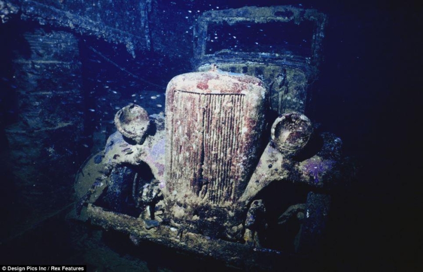 Cementerio submarino de barcos en las Islas Chuuk