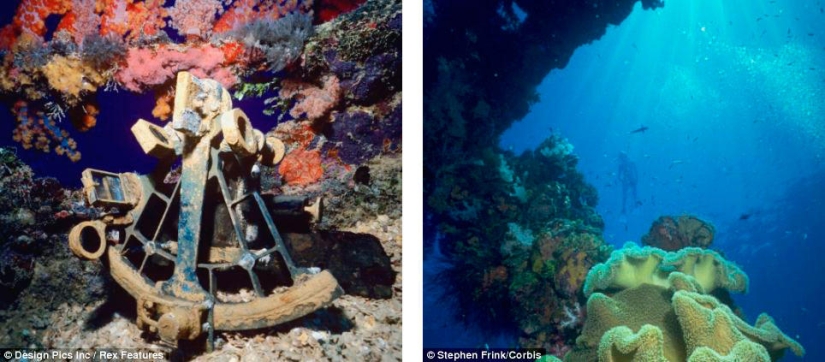 Cementerio submarino de barcos en las Islas Chuuk