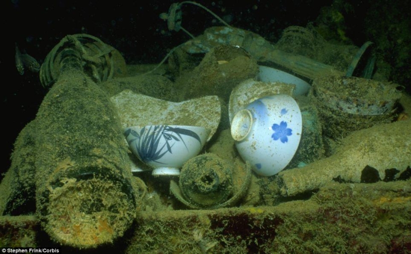 Cementerio submarino de barcos en las Islas Chuuk