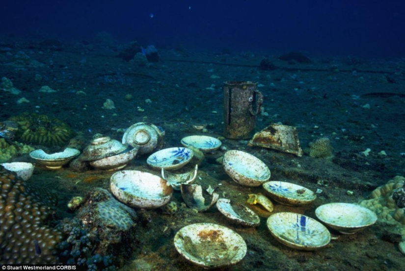 Cementerio submarino de barcos en las Islas Chuuk