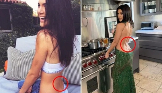 Cherished cleavages: "dimples of Venus— is a new trend among Instagram stars