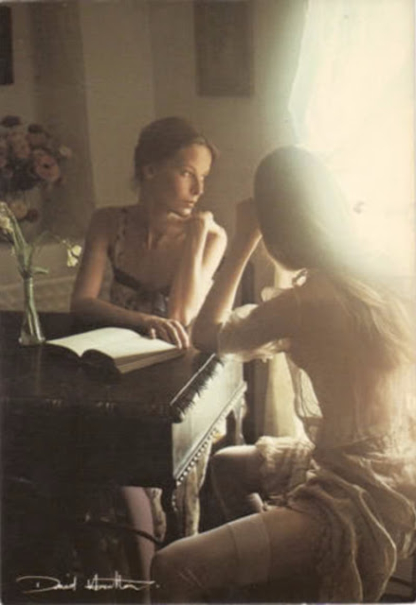 Chicas de los sueños por el infame fotógrafo David Hamilton