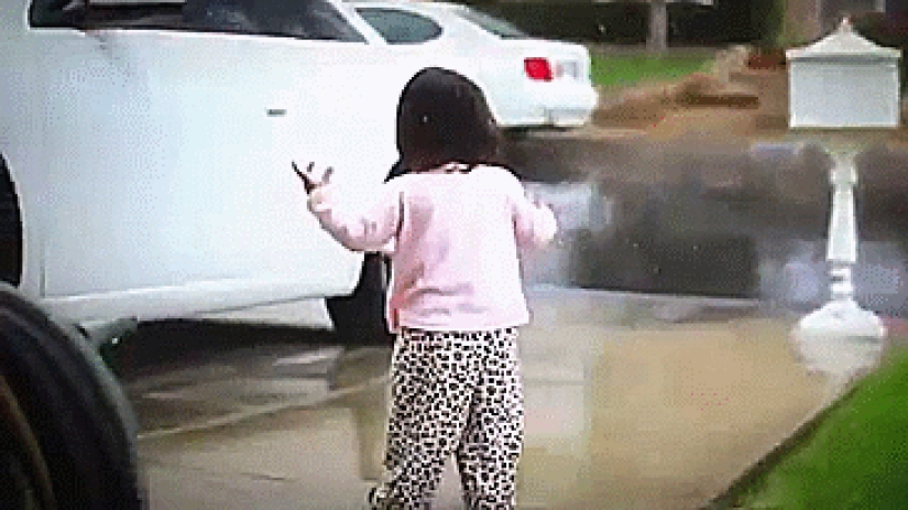 Children who can't believe their eyes