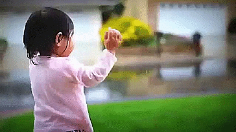 Children who can't believe their eyes