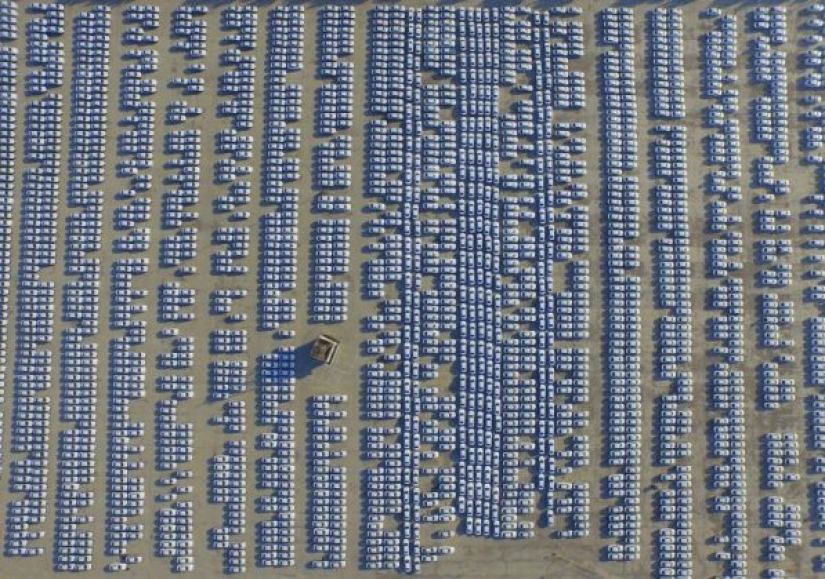 China from above