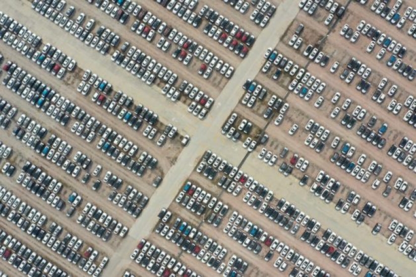 China from above