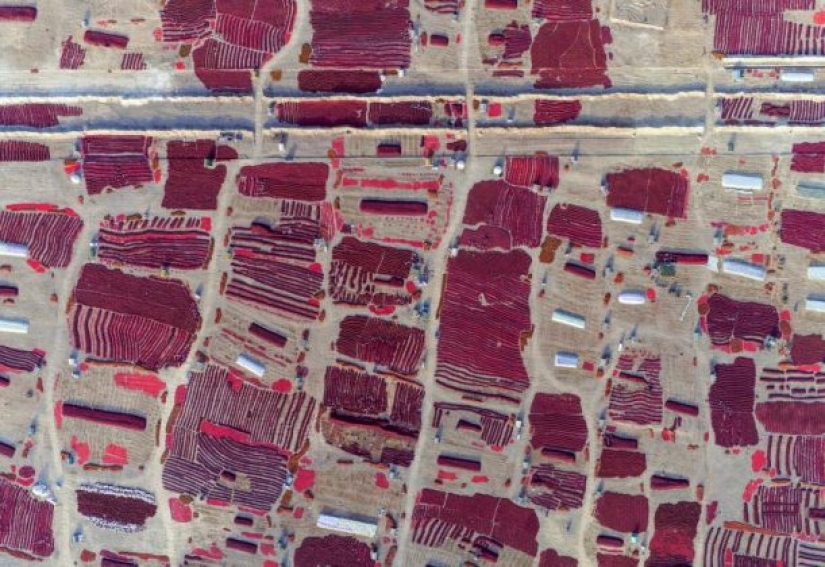 China from above
