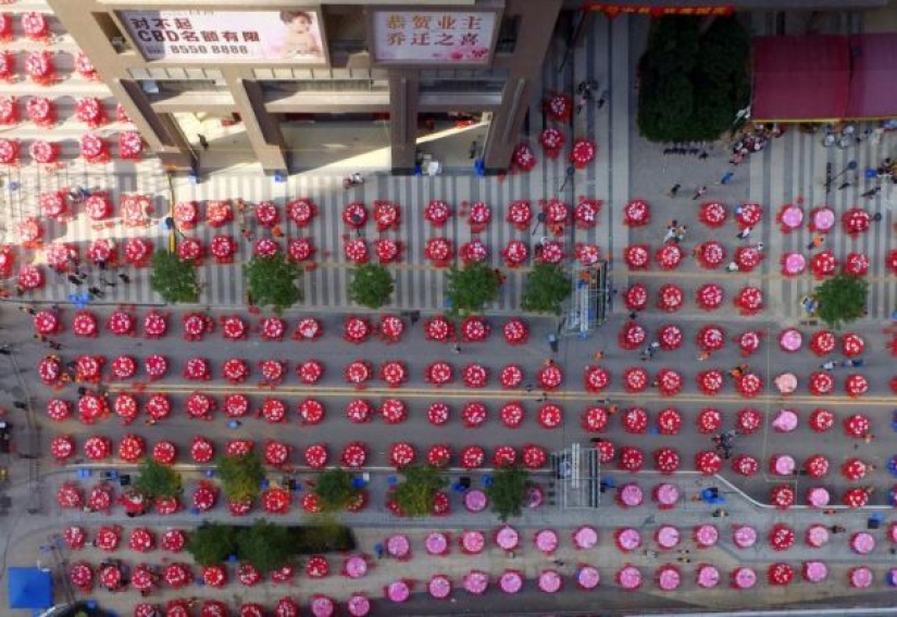 China from above