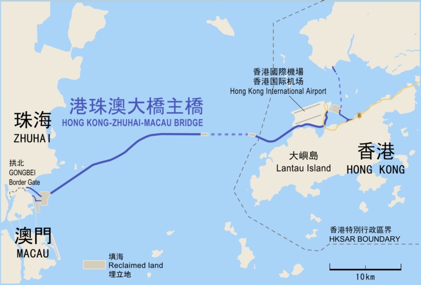 China has built the world's longest sea bridge China has built the world's longest sea bridge
