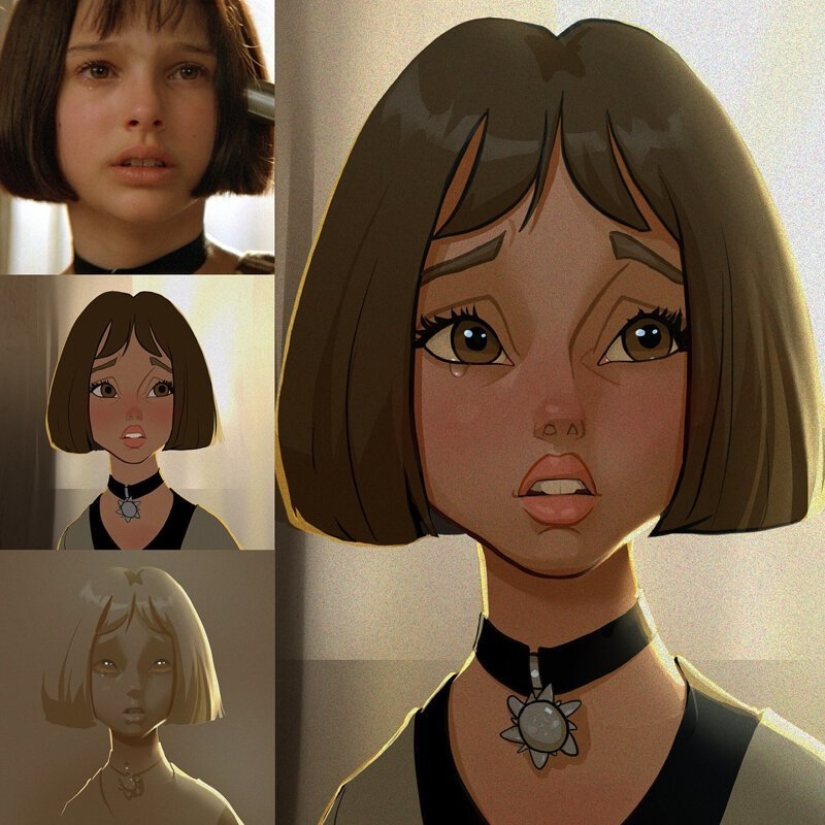 Chinese artist Xi Ding portrays celebrities in characteristic cartoons Chinese artist Xi Ding portrays celebrities in characteristic cartoons