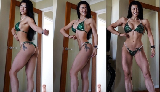 Chinese bodybuilder almost went to court for public demonstration of her figure