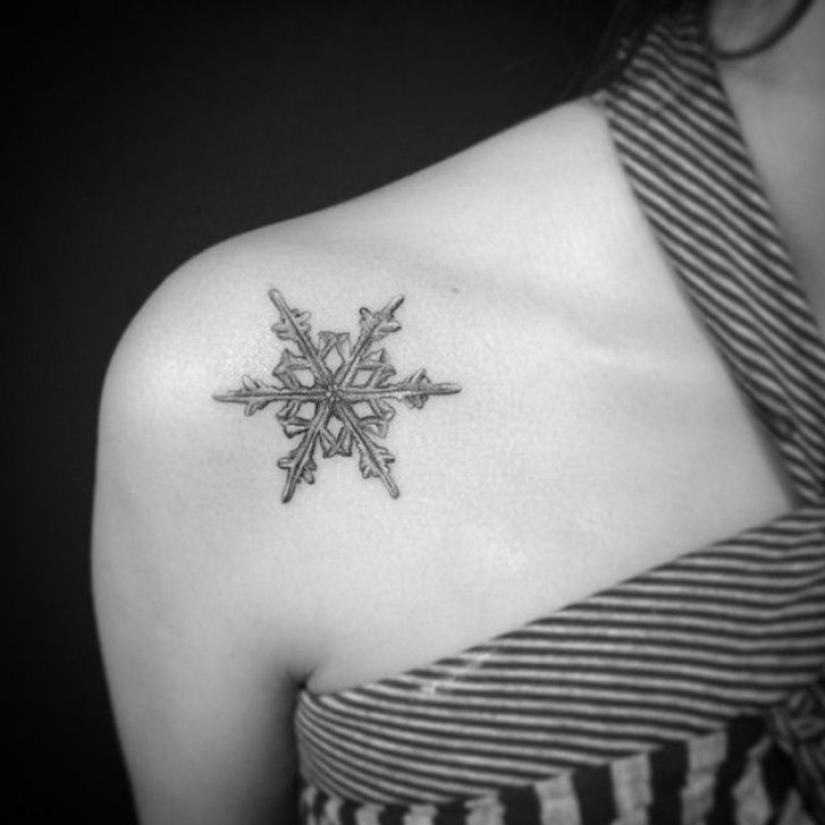 Christmas tattoos, or How to remember your New Year forever