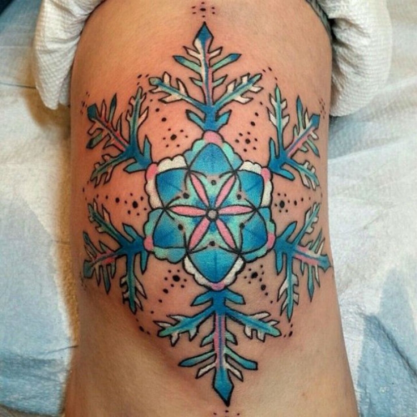 Christmas tattoos, or How to remember your New Year forever
