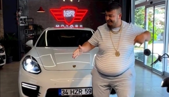 Cómo el turco Yasin Cengiz se hizo famoso en todo el mundo, gracias a su barriga