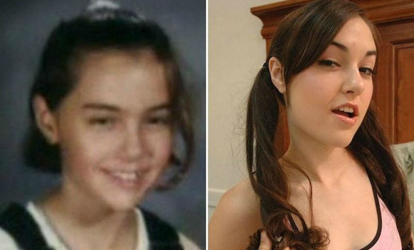 Cómo eran las estrellas de cine para adultos antes de comenzar sus carreras