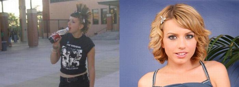 Cómo eran las estrellas de cine para adultos antes de comenzar sus carreras