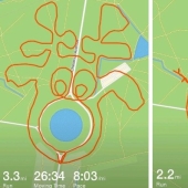 Cómo hacer dibujos para Navidad mientras corres con un rastreador GPS Cómo hacer dibujos para Navidad mientras corres con un rastreador GPS