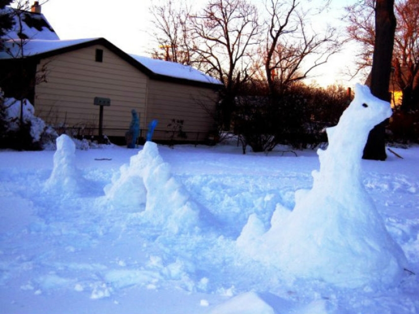 Cómo hacer el muñeco de nieve más genial para que toda la calle te envidie