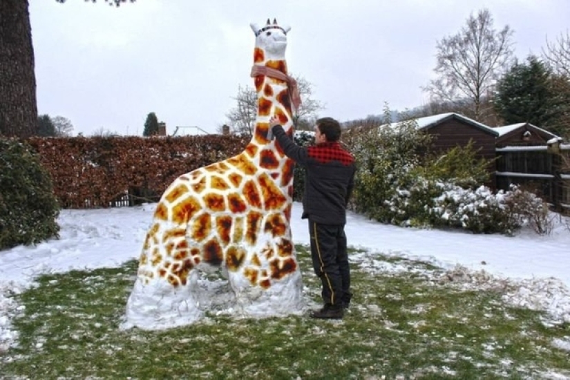 Cómo hacer el muñeco de nieve más genial para que toda la calle te envidie