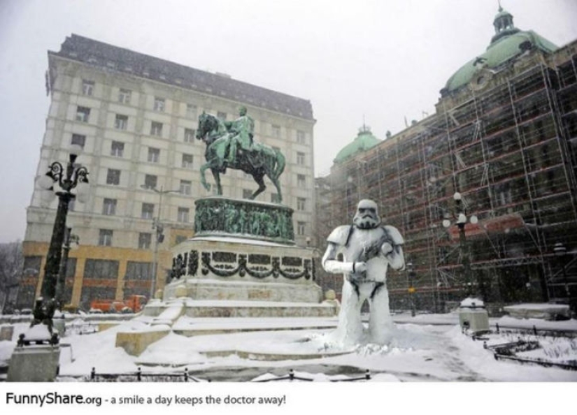 Cómo hacer el muñeco de nieve más genial para que toda la calle te envidie