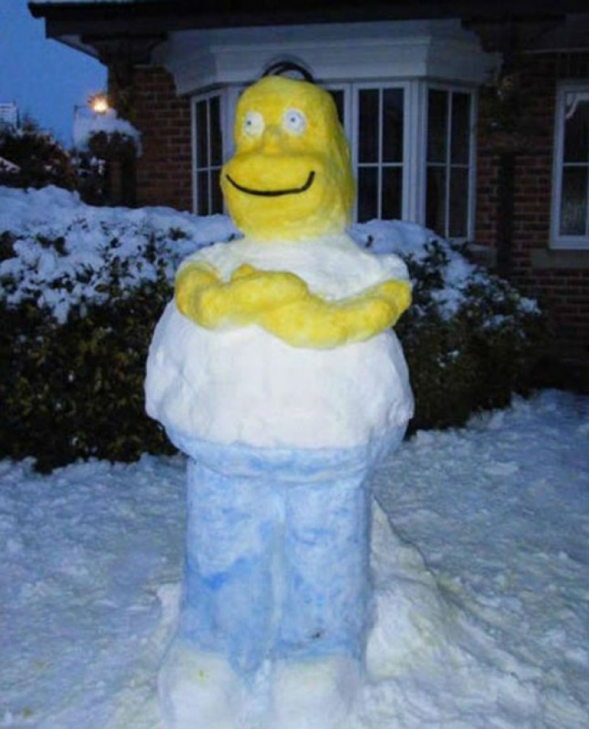 Cómo hacer el muñeco de nieve más genial para que toda la calle te envidie