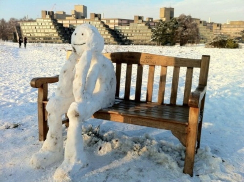 Cómo hacer el muñeco de nieve más genial para que toda la calle te envidie