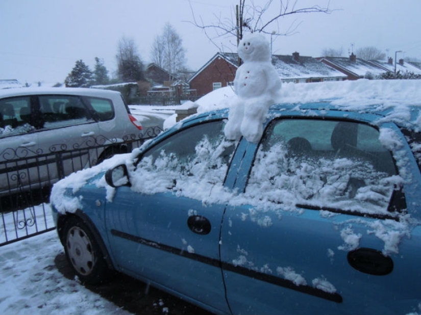 Cómo hacer el muñeco de nieve más genial para que toda la calle te envidie