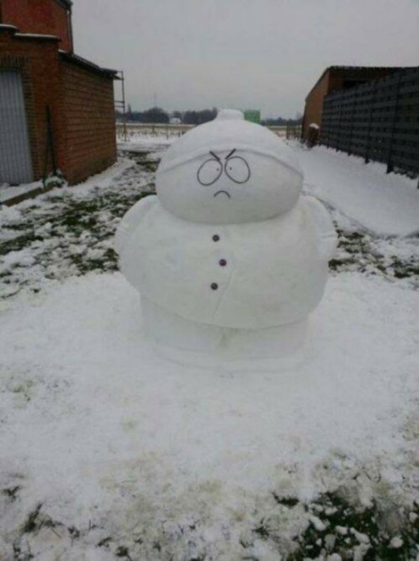 Cómo hacer el muñeco de nieve más genial para que toda la calle te envidie