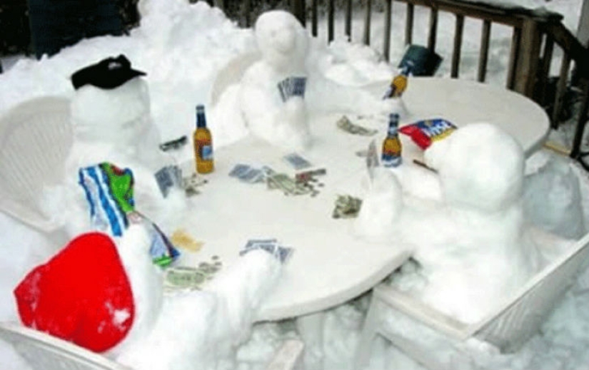 Cómo hacer el muñeco de nieve más genial para que toda la calle te envidie