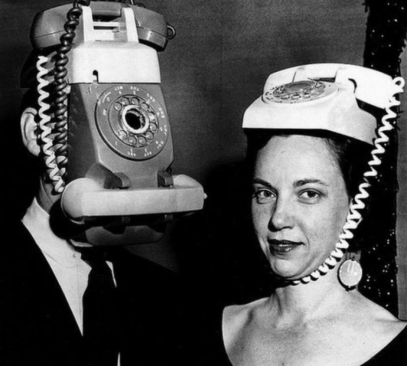 Cómo la gente esperaba los teléfonos móviles: 18 fotos del pasado Cómo la gente esperaba los teléfonos móviles: 18 fotos del pasado