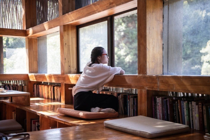 Cómo los chinos pusieron de moda una biblioteca rural sin electricidad