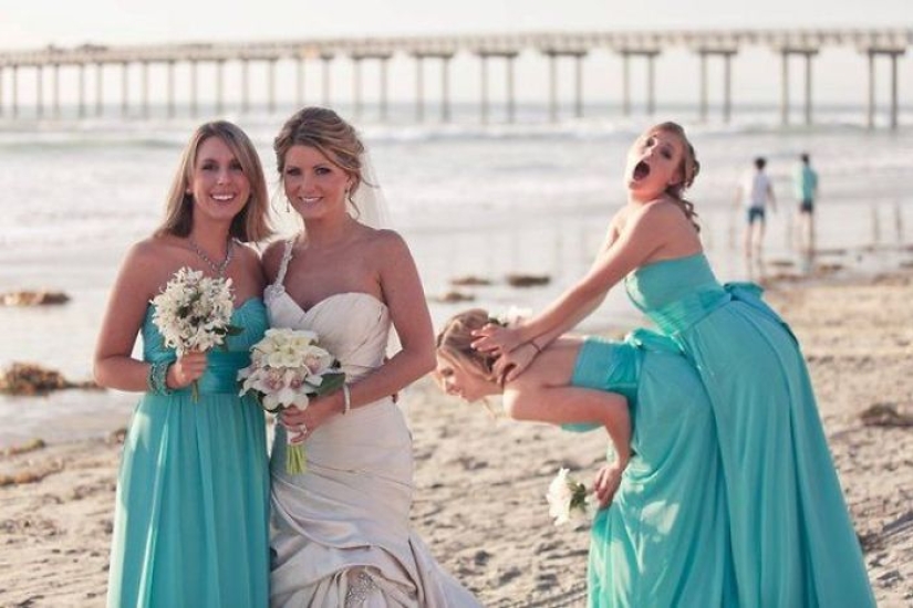 Cómo los niños, los animales y los invitados echan a perder las fotos de la boda Cómo los niños, los animales y los invitados echan a perder las fotos de la boda