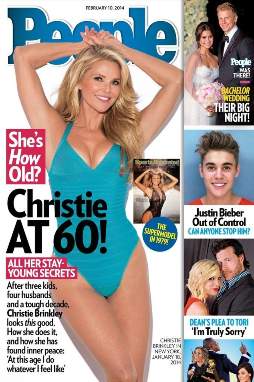 ¿Cómo se parecen 64 a 34? La historia de Christie Brinkley