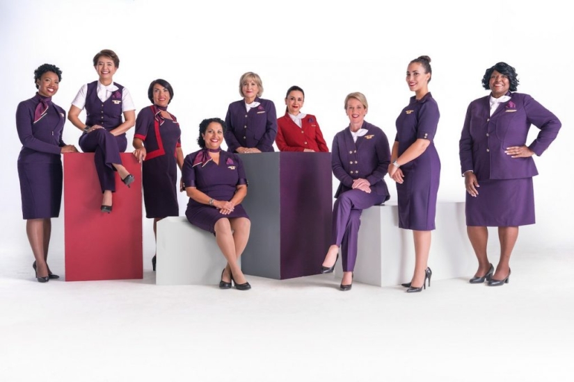 ¿Cómo se ve el uniforme de los asistentes de vuelo en diferentes aerolíneas? ¿Cómo se ve el uniforme de los asistentes de vuelo en diferentes aerolíneas?