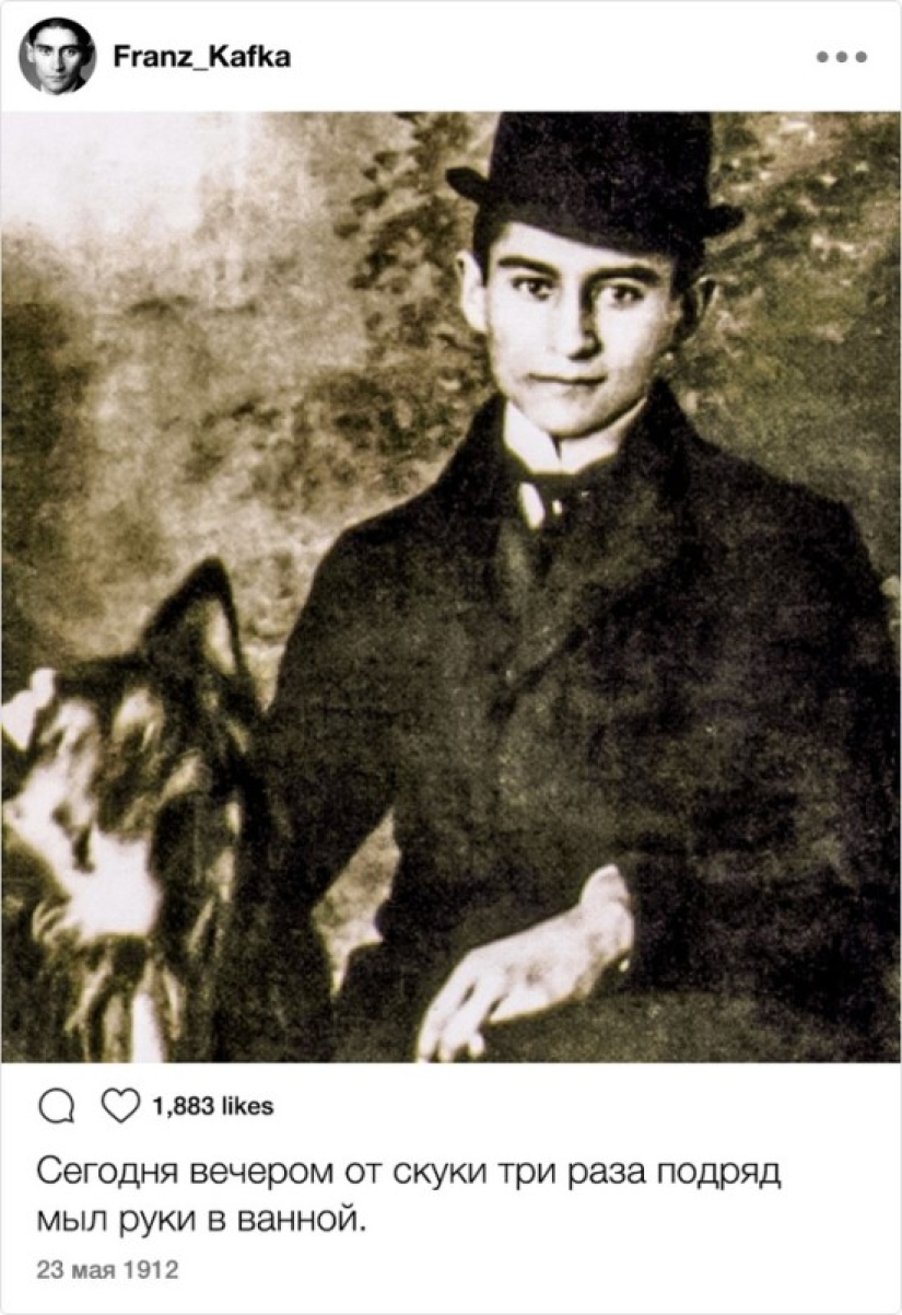 ¿Cómo se ve en los relatos de Tolstoi, Chejov y otros escritores, si tuvieran Instagram