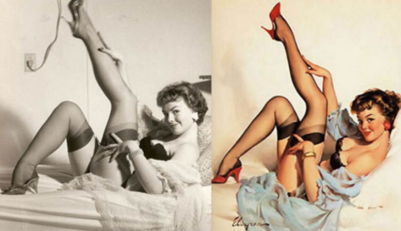 Cómo se veían realmente las chicas que posaron para los carteles pin-up más famosos