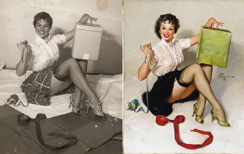 Cómo se veían realmente las chicas que posaron para los carteles pin-up más famosos