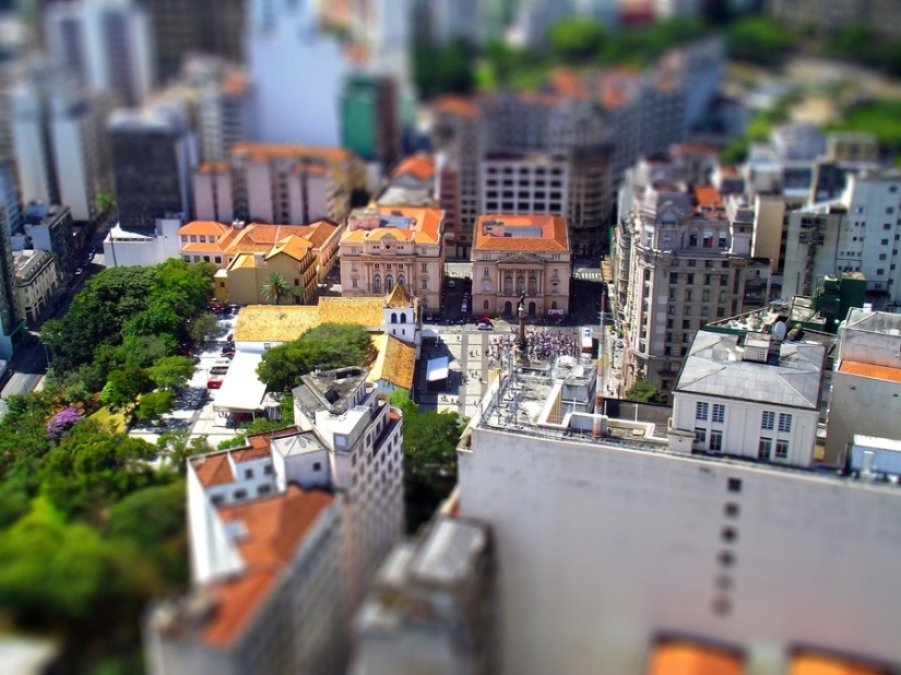 Cómo se ven las ciudades famosas en las fotos de desplazamiento inclinado
