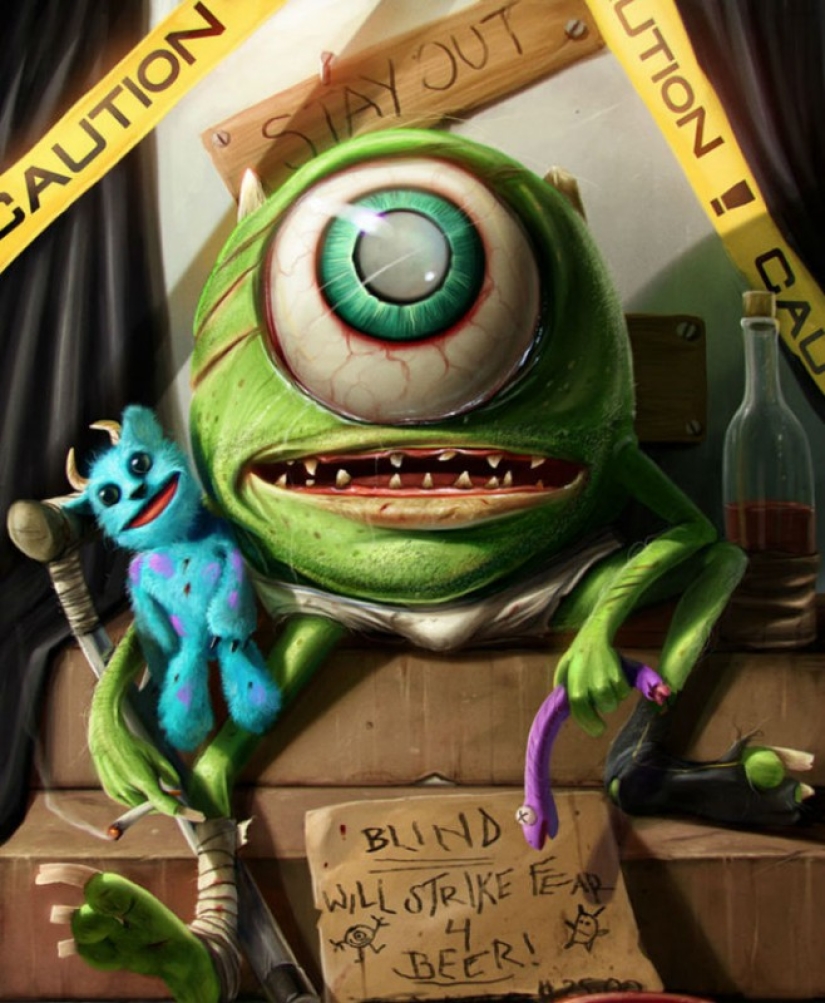 Cómo se verían los personajes de dibujos animados en la vida real Cómo se verían los personajes de dibujos animados en la vida real