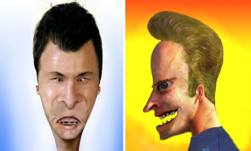 Cómo se verían los personajes de dibujos animados en la vida real Cómo se verían los personajes de dibujos animados en la vida real