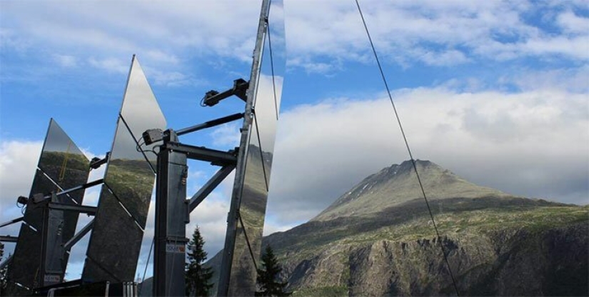 Como residentes de noruega ciudad volvió el sol