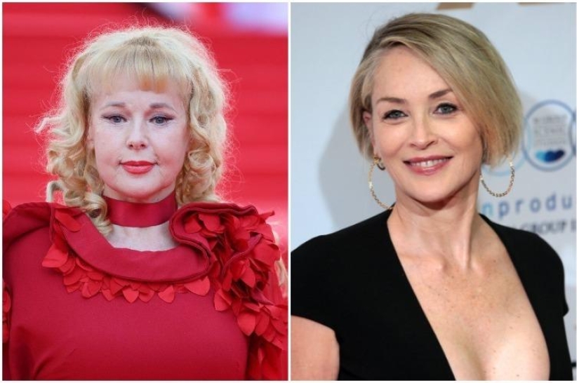 Comparison of foreign and Russian celebrities of the same age Comparison of foreign and Russian celebrities of the same age