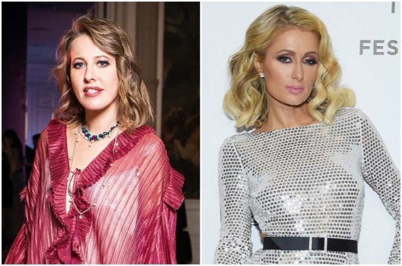 Comparison of foreign and Russian celebrities of the same age Comparison of foreign and Russian celebrities of the same age