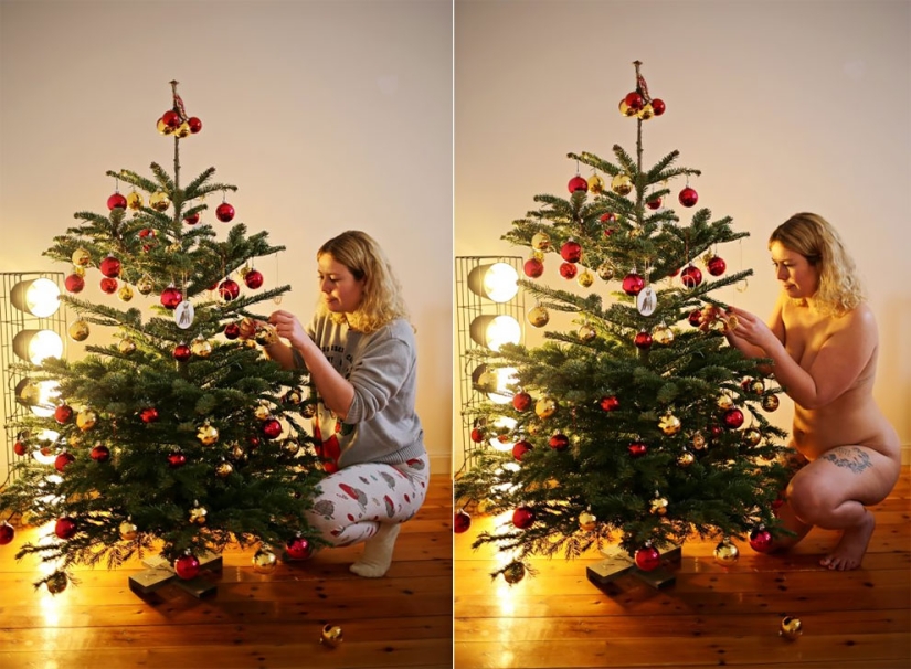 Con ropa y sin ropa: un fotógrafo de Alemania desviste a las modelos en su entorno habitual Con ropa y sin ropa: un fotógrafo de Alemania desviste a las modelos en su entorno habitual