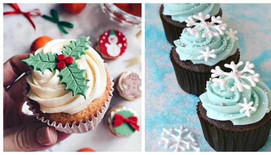 Con todo dulce: 30 ideas para cupcakes de Año Nuevo Con todo dulce: 30 ideas para cupcakes de Año Nuevo