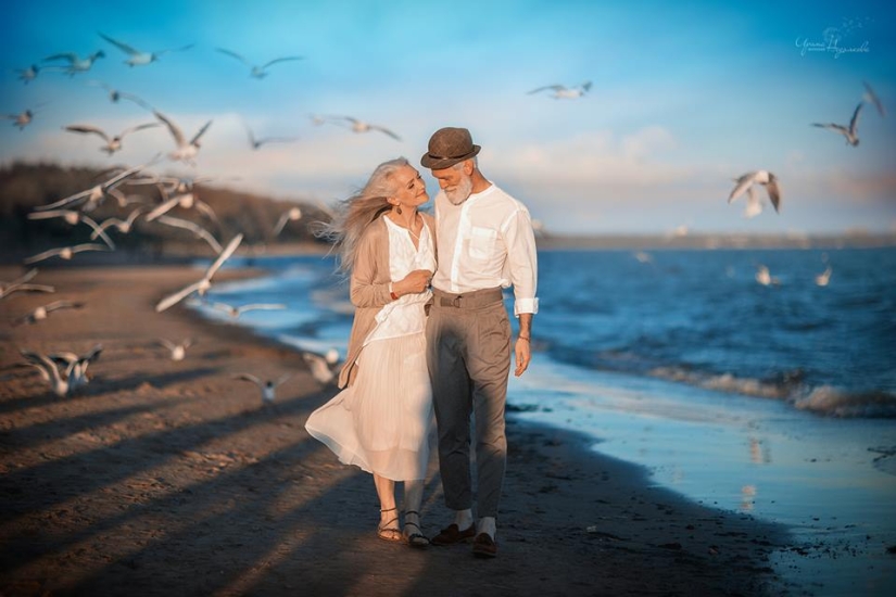Conmovedora sesión de fotos de una pareja de ancianos de un fotógrafo ruso Conmovedora sesión de fotos de una pareja de ancianos de un fotógrafo ruso