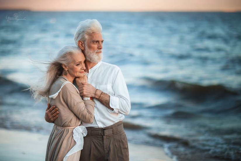 Conmovedora sesión de fotos de una pareja de ancianos de un fotógrafo ruso Conmovedora sesión de fotos de una pareja de ancianos de un fotógrafo ruso